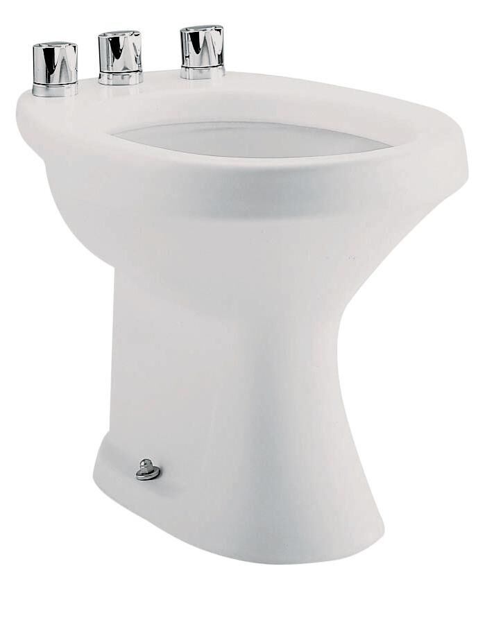 Bidê 3 Furos Deca Ravena Branco
