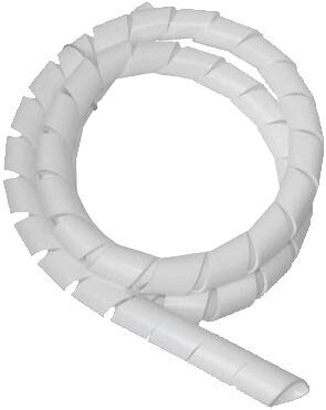 Organizador de Fios 12mm Bemfixa Uniflex Natural