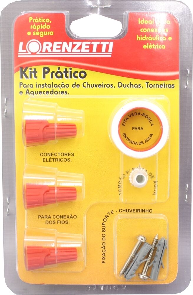 Kit Instalação para Chuveiro Lorenzetti Prático