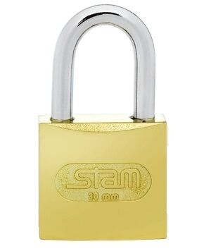 Cadeado 30mm  Latonado  Stam