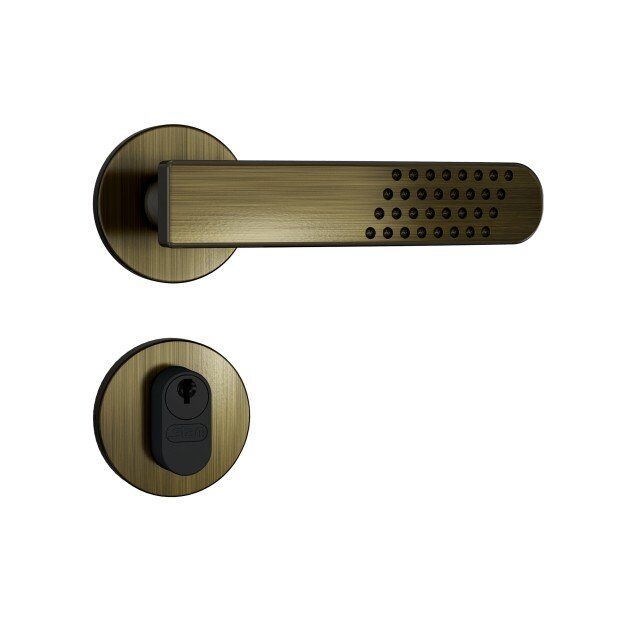 Fechadura Ros 40mm 803/21 Antique Externa Stam