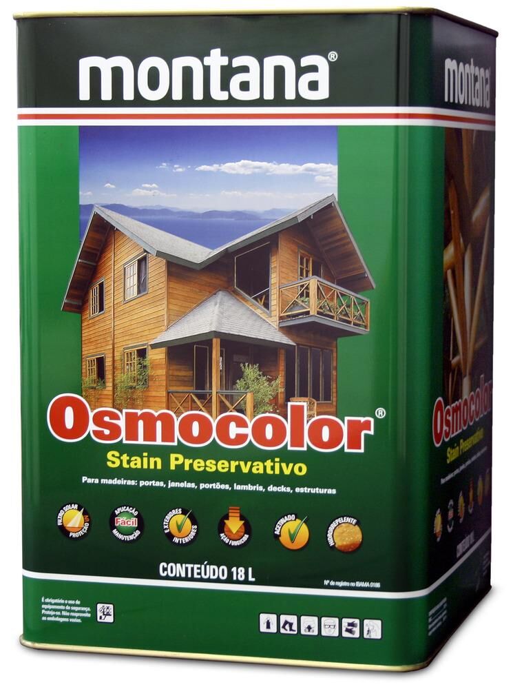 Stain Montana Osmocolor 18L Nogueira Acetinado