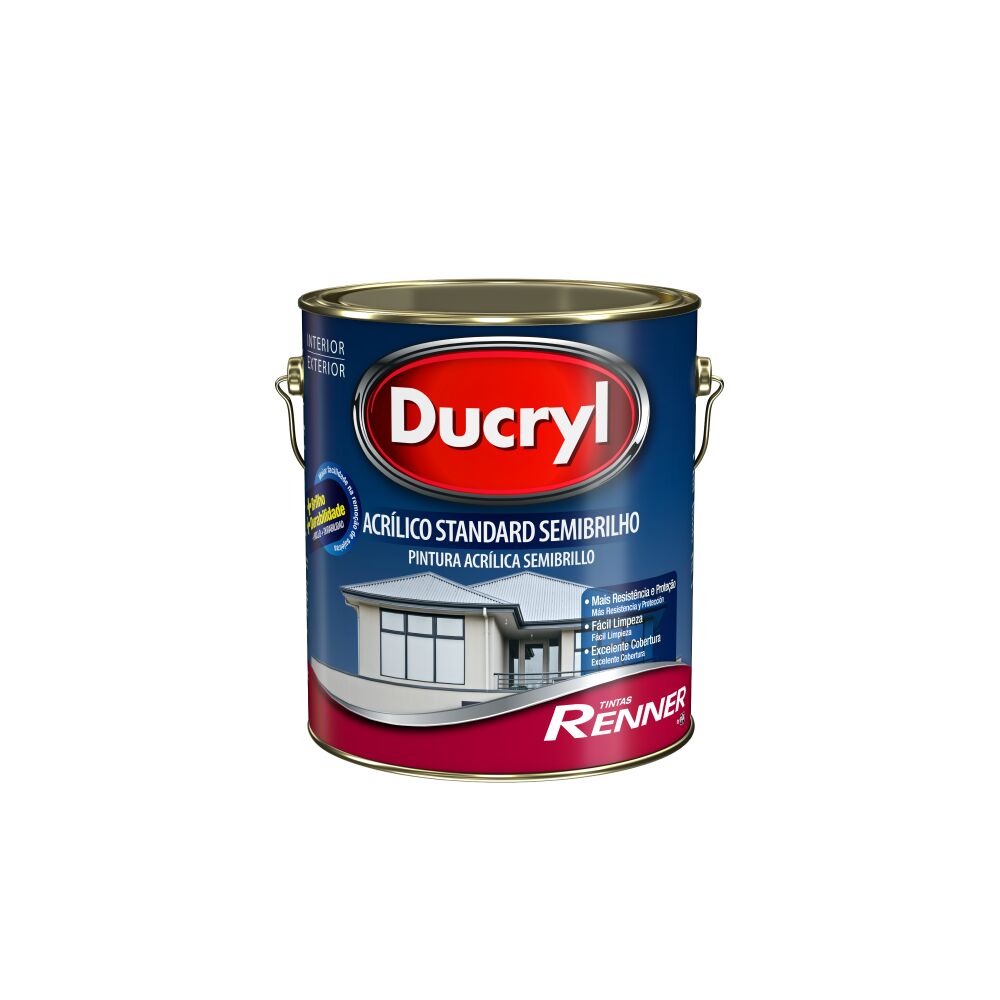 Tinta Ducryl Mais Standard 3,6L Marfim Fosco Renner