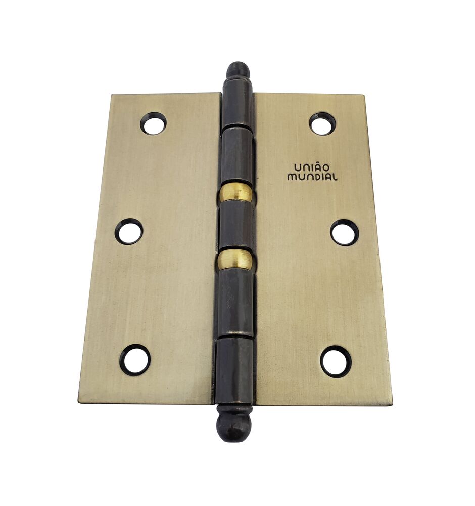Dobradiça União Mundial 3.1/2x3'' Oxidado