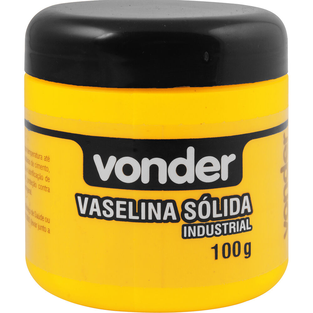 Vaselina em Pasta Industrial Incolor 100g Vonder