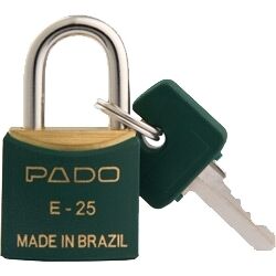 Cadeado Pado 25mm SM Verde