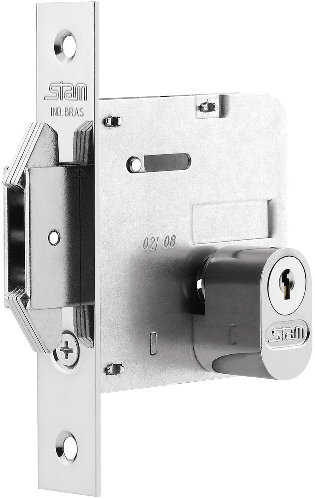 Fechadura Ros 45mm 1006 Ros Quad Classic Cr Pivotante Stam