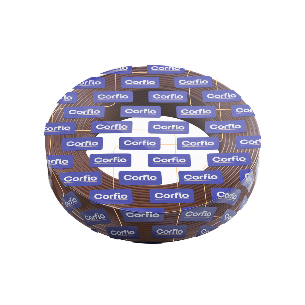 Fio Paralelo Cobre 2x2,5mmx15m 300V Marrom Corfio