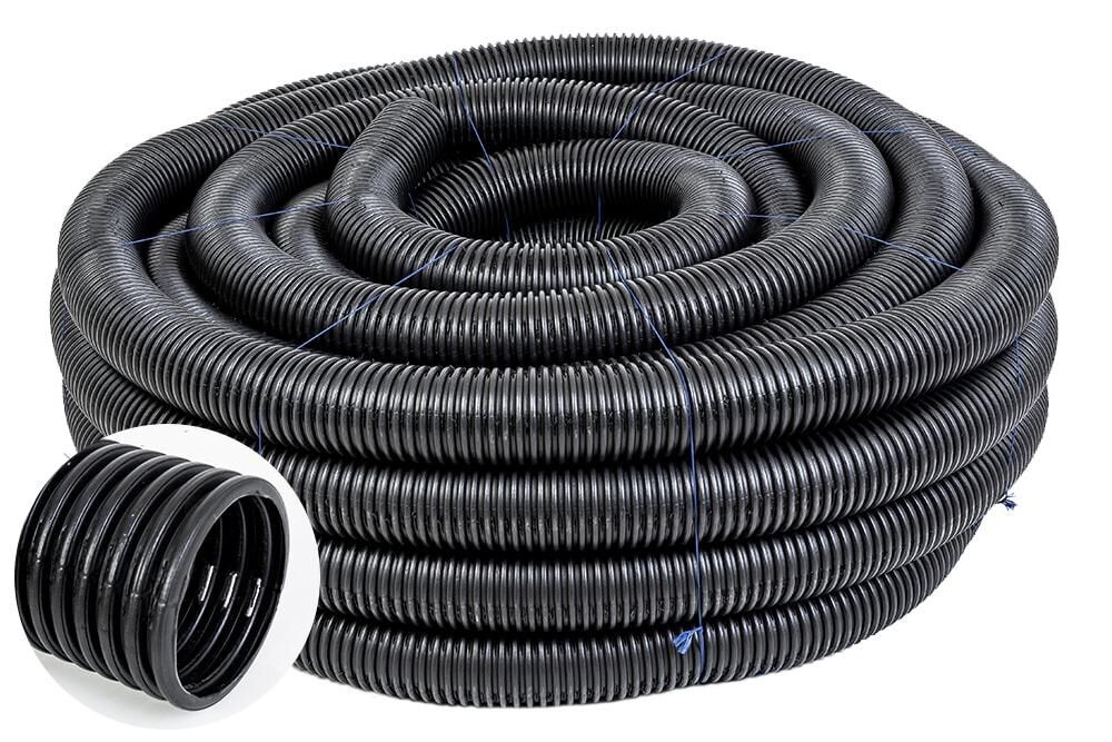 Tubo Dreno 110mmx50m Preto Fischer