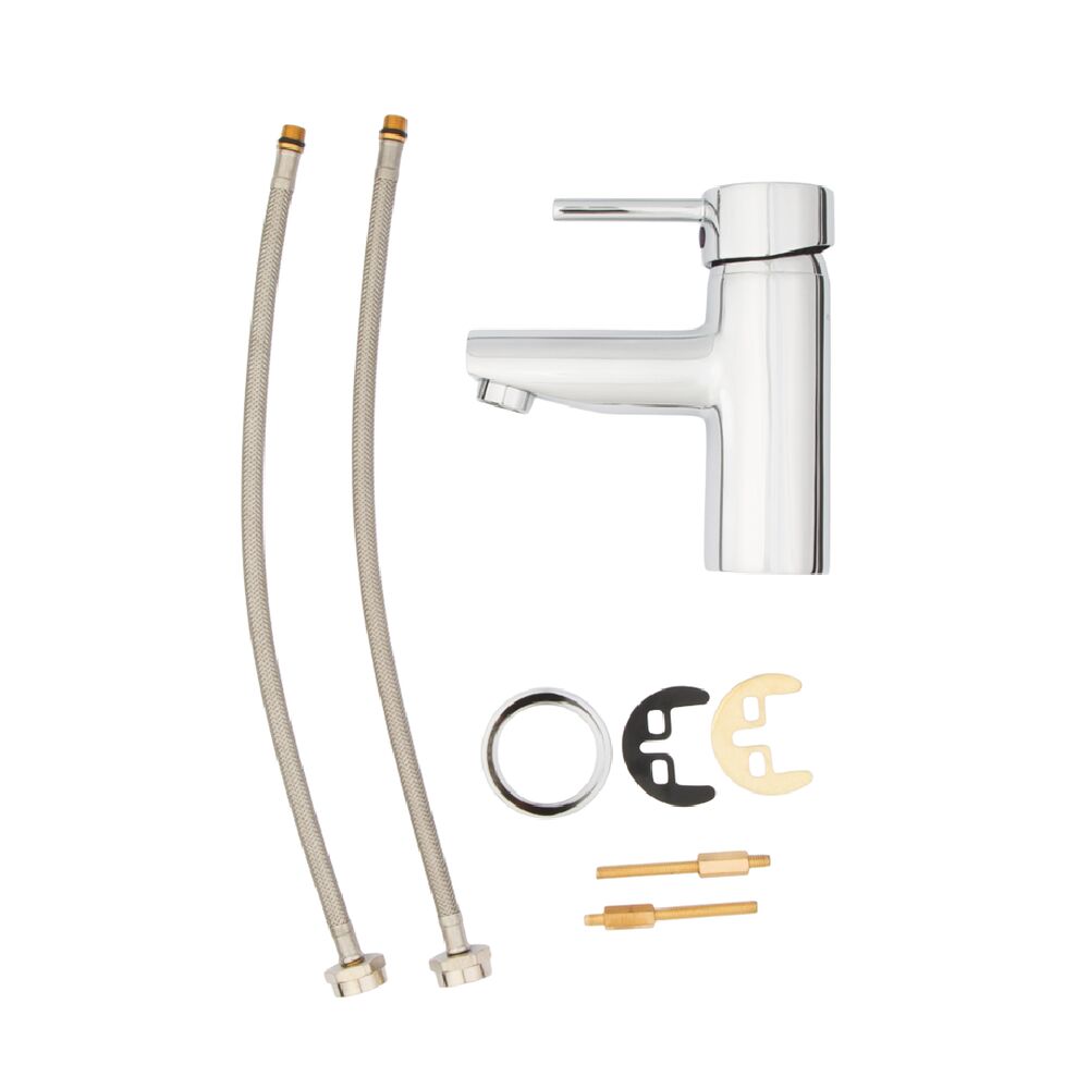 Torneira Misturador Monocomando para Banheiro de Mesa Bica Baixa 1/2