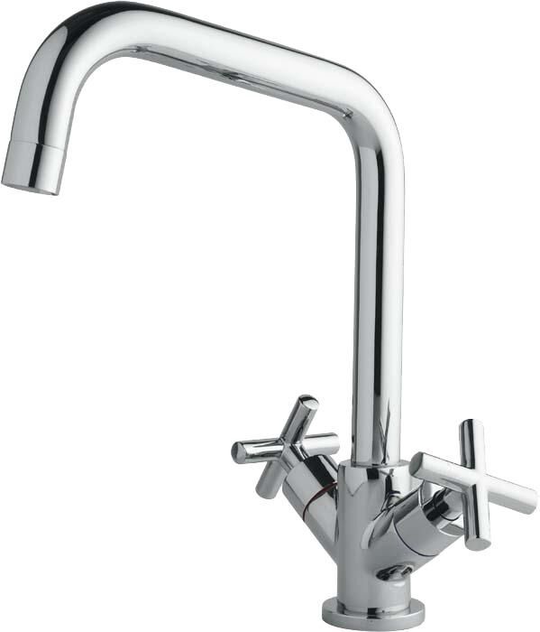 Torneira Misturador Monobloco para Cozinha de Mesa Bica Alta 1/2
