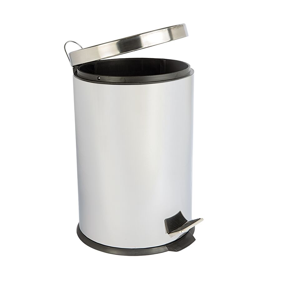 Lixeira Bella com Pedal 20L Inox Casa&Ideia