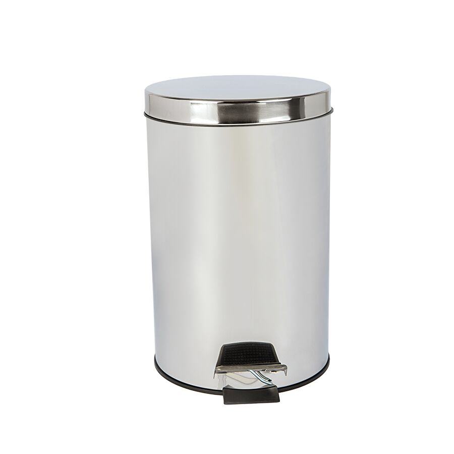 Lixeira Bella com Pedal 12L Inox Casa&Ideia