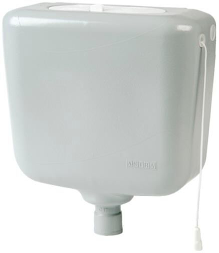 Caixa de Descarga Elevada Astra 6,8 a 9 Litros Branca