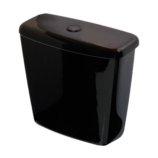 Caixa Acoplada Compacta Acionamento Duplo 3/6L Preto Ébano Deca