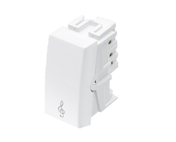 Módulo Campainha Fame Elegance Branco 16A