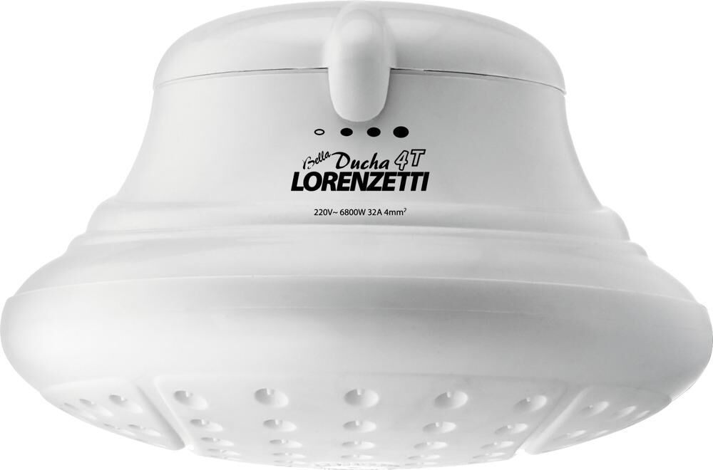 Chuveiro Multitemperatura Bella Ducha 4T Branco Lorenzetti