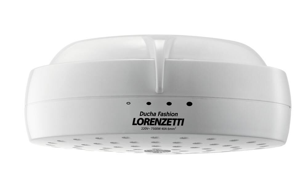 Chuveiro Multitemperatura Lorenzetti Fashion Branco 220V