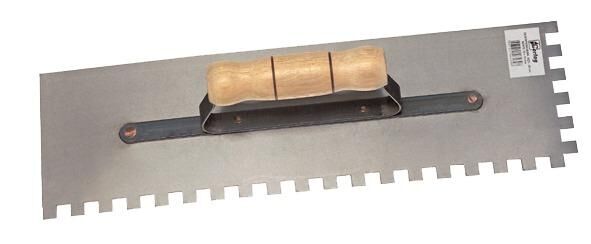 Desempenadeira Dentada Cortag 12x38cm