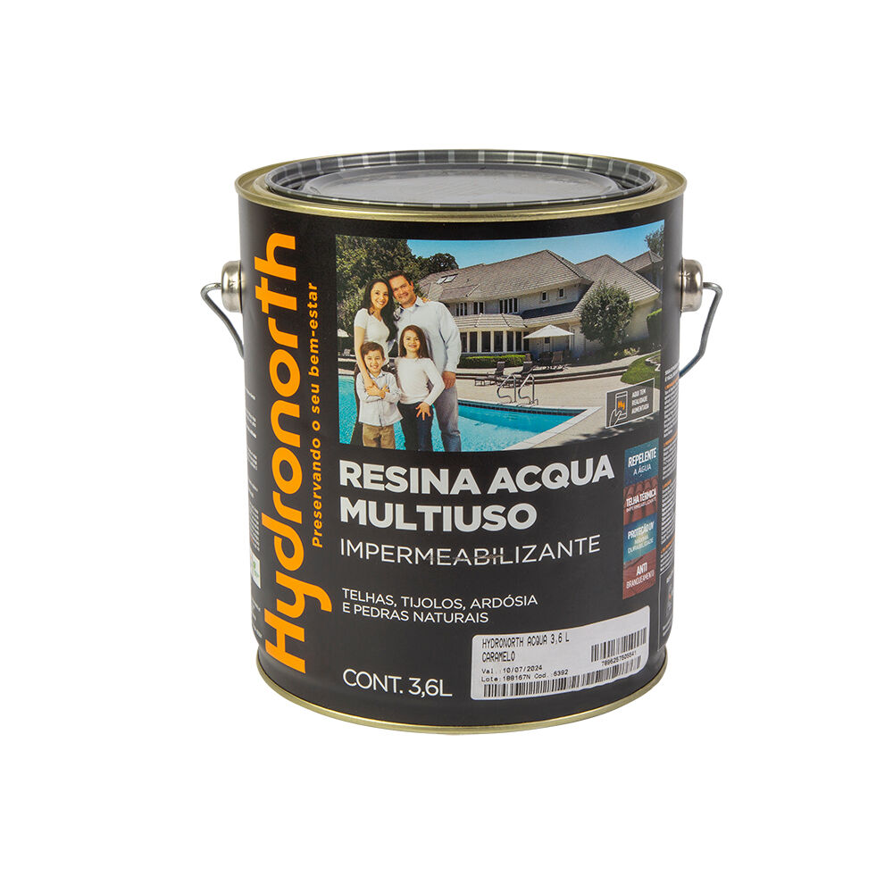 Resina Acrílica Hydronorth Acqua 3,6L Caramelo