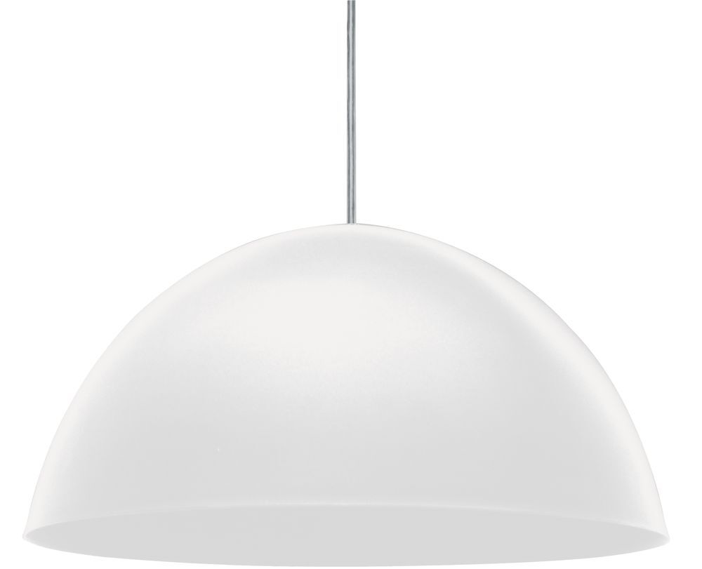 Pendente Taschibra 1 Lâmpada TD 821 E27 Branco