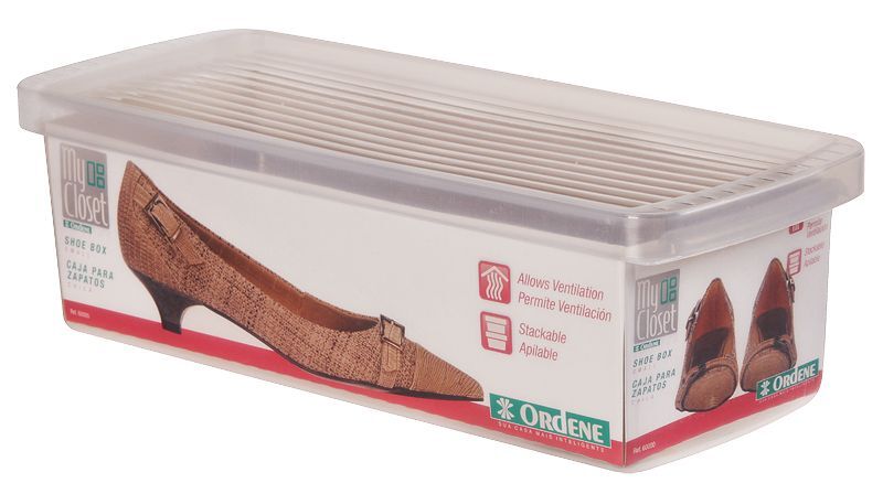 Caixa Organizadora transparente 4,2L 14,5x35,5x10,5cm