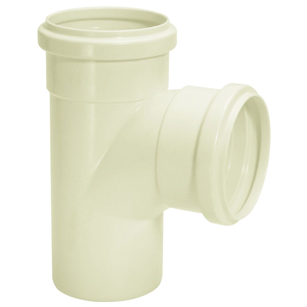 Tee 150mm Pvc Esgoto Branco Amanco