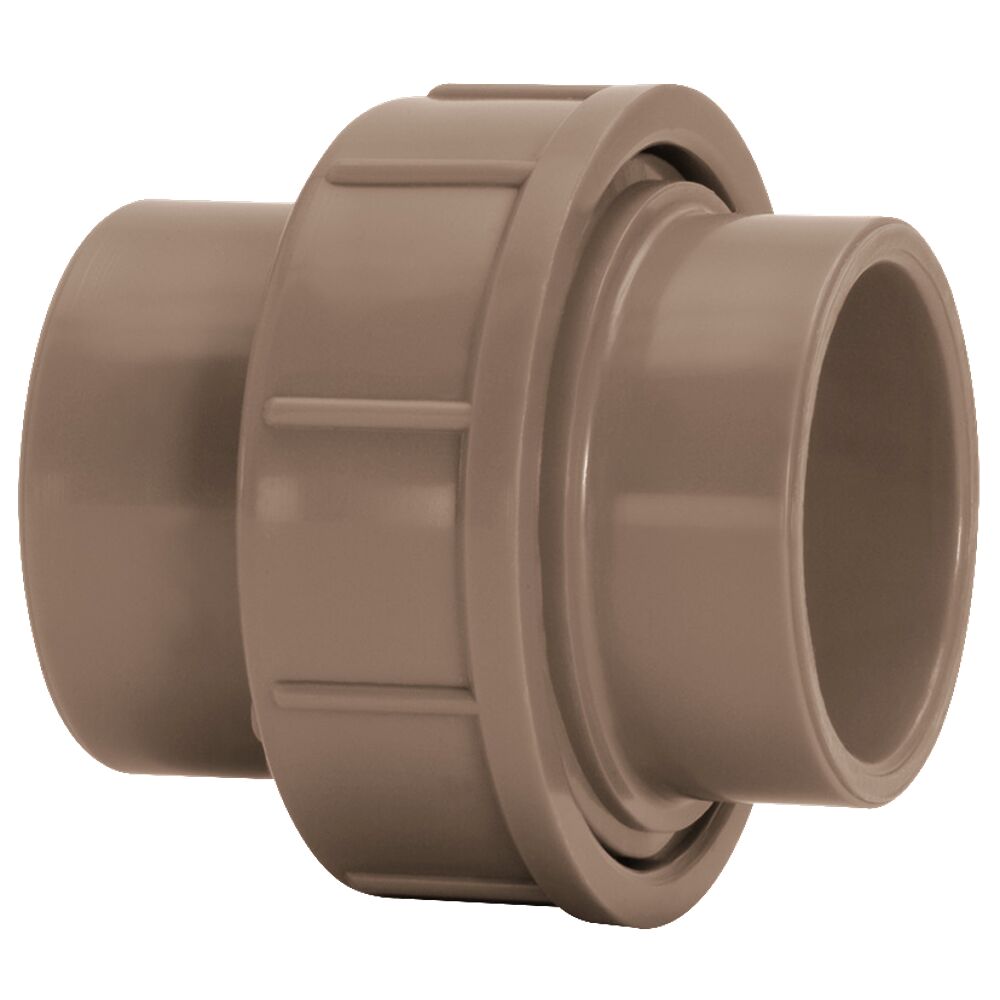 União 20mm Pvc Soldável Marrom Amanco
