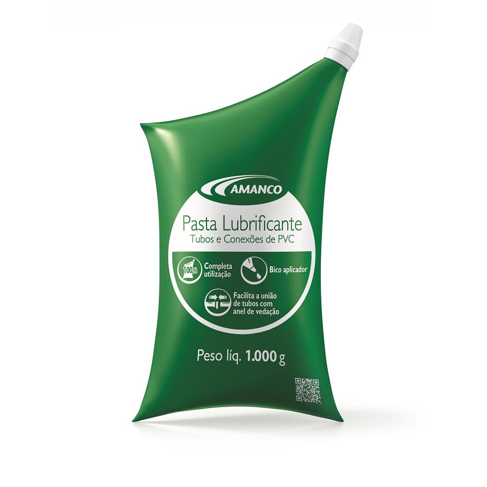 Pasta Lubrificante 300gr Pvc Incolor Amanco