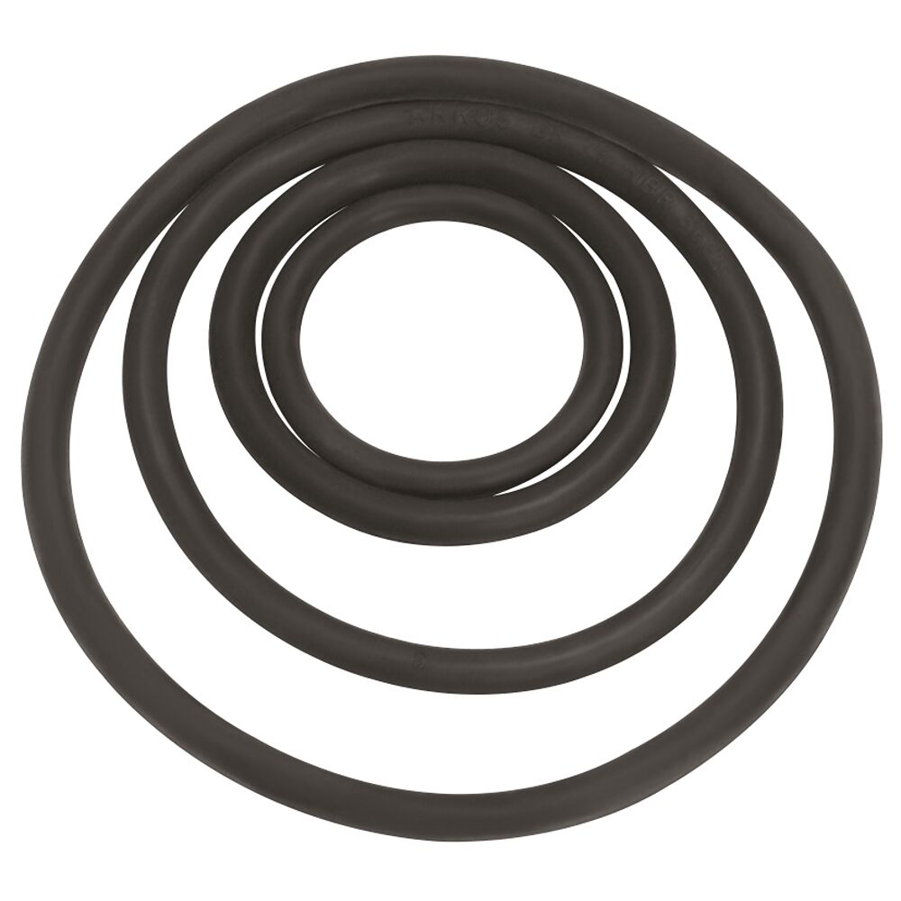 Anel 200mm Borracha Pt Amanco