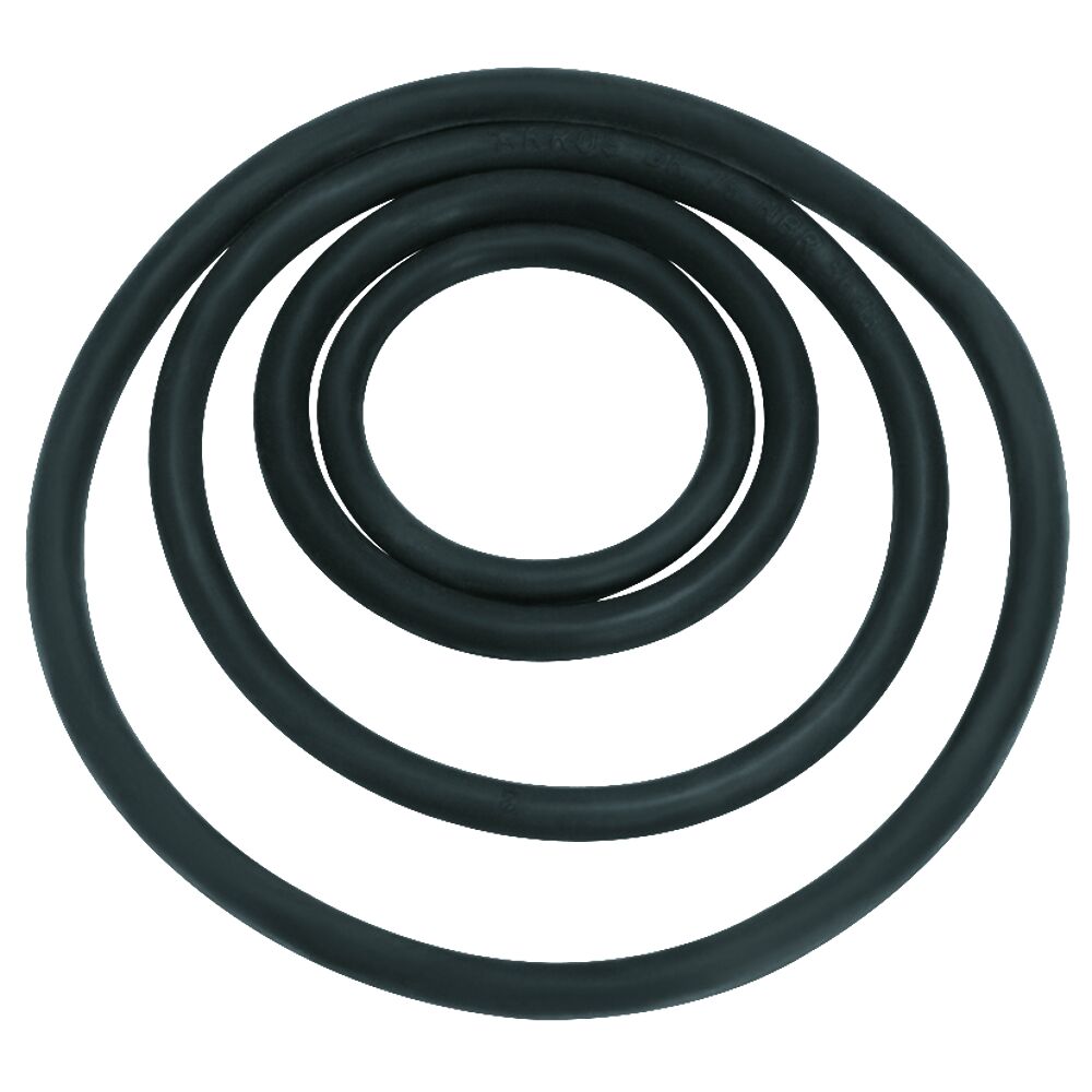 Anel 40mm Borracha Pt Amanco