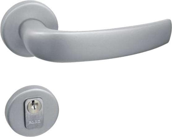 Fechadura Roseta Externa 55mm Victória Cromado Acetinado 504-90 Pado