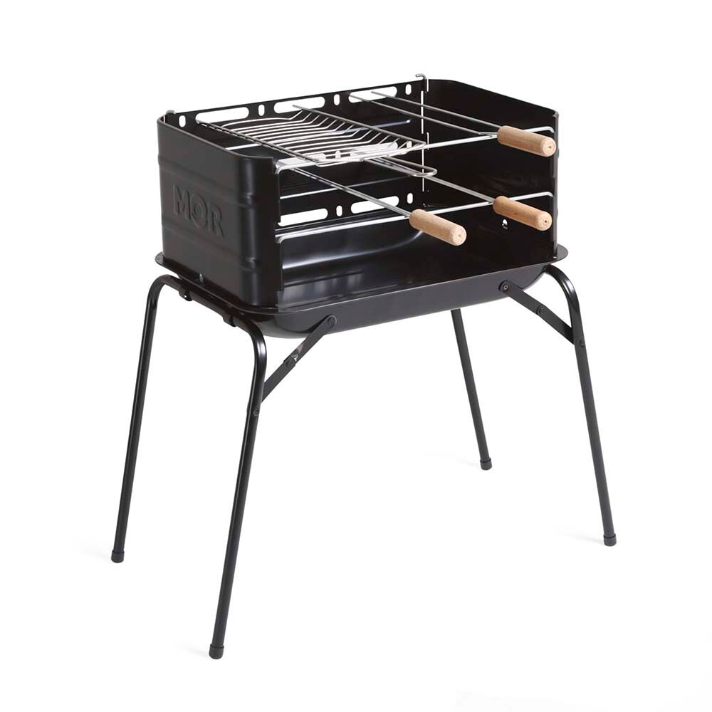 Churrasqueira Piso Montana Preto Metal Mor